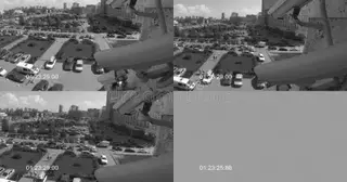Установка систем видеонаблюдения на парковке в Соли-Илецке в октябре